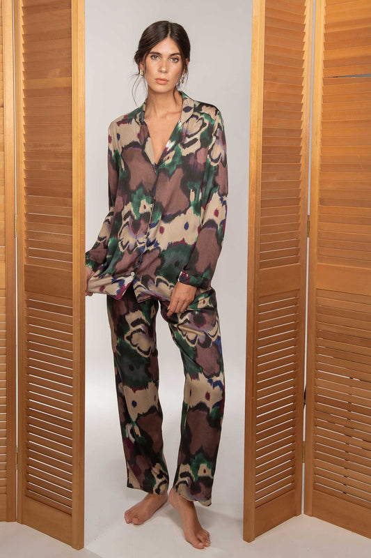 PARADISE : Printed viscose shirt