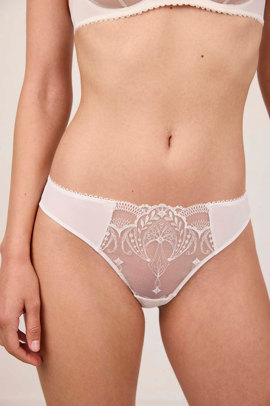 POÉSIE : Tanga lys en broderie française