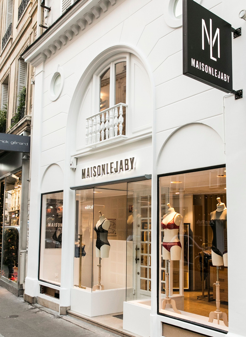 Boutique lingerie Paris Rive Gauche Maison Lejaby