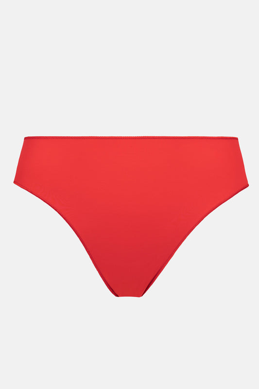 INVISIBLES : Culotte haute rouge invisible