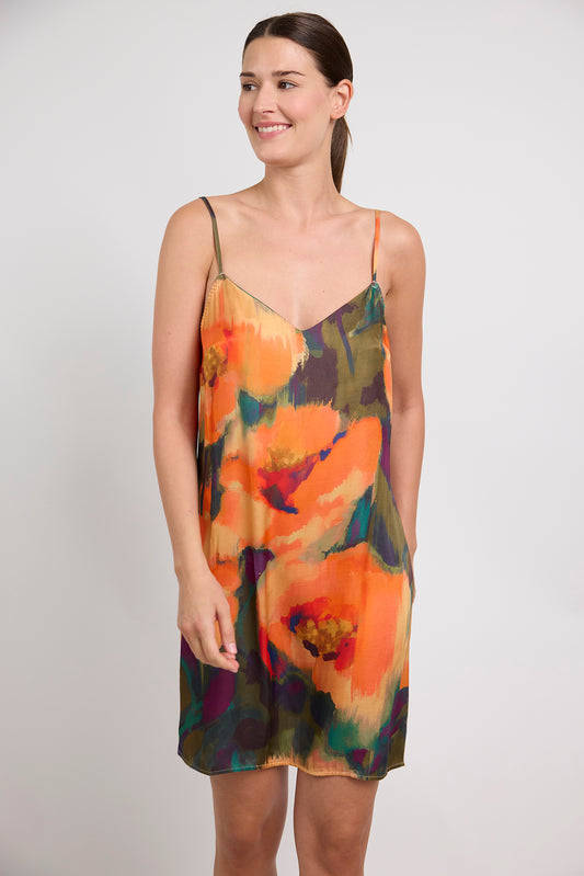 PARADISE : Nuisette en viscose imprimée