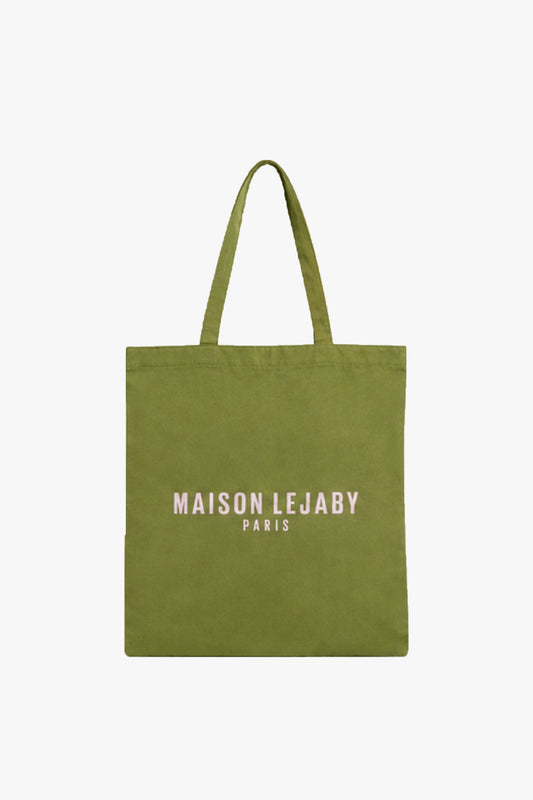 TOTEBAG : Totebag vert Maison Lejaby